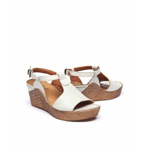 Brown T-Bar Wedge Sandals   Size 5.5   Peach Melba 2 Moshulu - 5.5