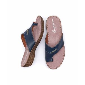 Blue Toe-Loop Comfort Sandals   Size 3   Seville Classic 2 Moshulu - 3