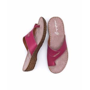 Pink Toe-Loop Comfort Sandals   Size 6.5   Seville Bright 2 Moshulu - 6.5