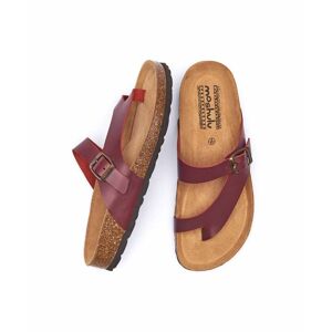 Blue Toe-Post Cork Footbed Sandals   Size 3   Wilma Waxy Moshulu - 3