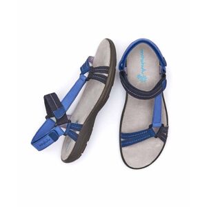 Blue Muscari Multi Triangle-Ring Adventure Sandals Women's   Size 4   Sennan Moshulu - 4