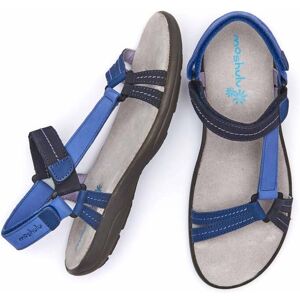 Blue Muscari Multi Triangle-Ring Adventure Sandals Women's   Size 7   Sennan Moshulu - 7