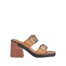 SCHUTZ Sandals Women - Tan - 2.5,4