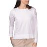 Gran Sasso , Girocollo M/L ,White female, Sizes: L