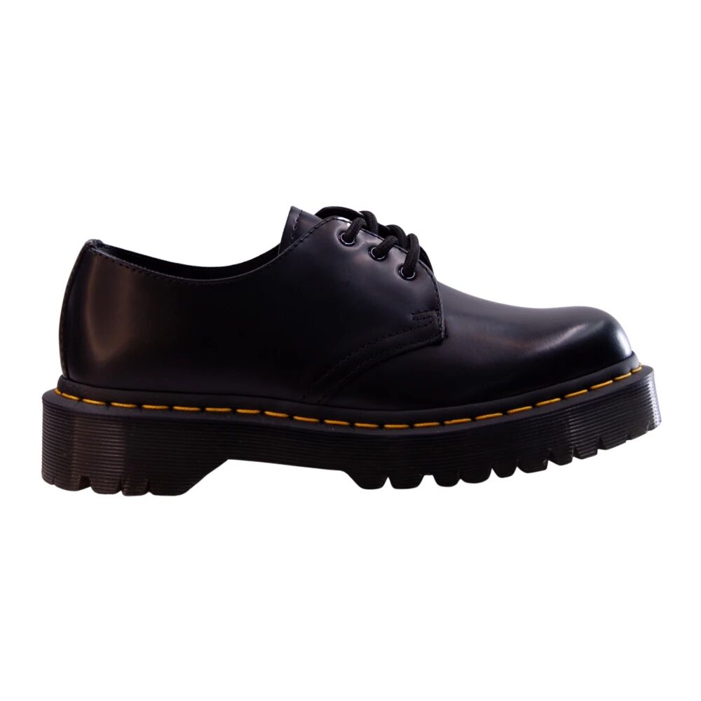 Dr. Martens , Black Flat Shoes for Women ,Black female, Sizes: 6 UK, 8 UK, 4 UK, 5 UK