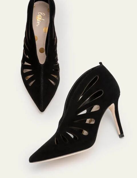 Boden Hampton Shoe Boots Black Women Boden Suede Size: 41