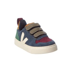 VEJA Small V-10 Suede Sneaker Blue 29