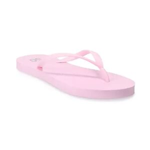SO Glider Women's Flip Flop Sandals, Size: 8, Med Purple