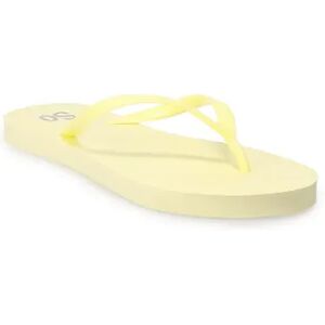 SO Glider Women's Flip Flop Sandals, Size: 10, Brt Yellow