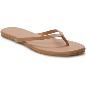 LC Lauren Conrad Honey Women's Flip Flop Sandals, Size: 5, Brown