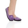 Dearfoams Women's Rebecca Microfiber Velour Closed Back Slipper in Smokey Purple (51701)   Size Small   HerRoom.com