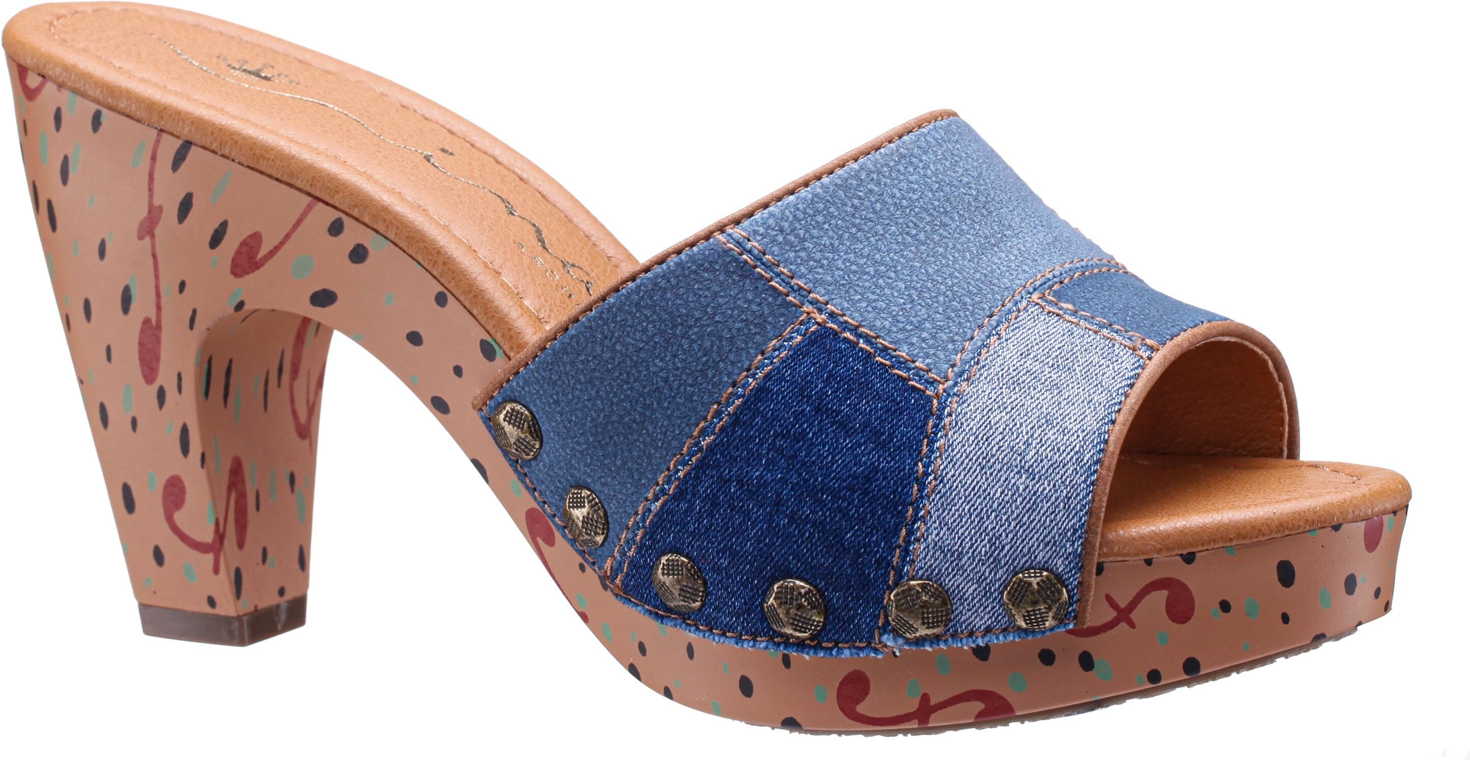 Nina Village  - DARK BLUE DENIM - Size: 6.5