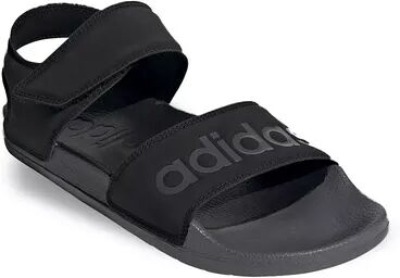 adidas Adilette Women's Strappy Sandals, Size: M9W10, Black