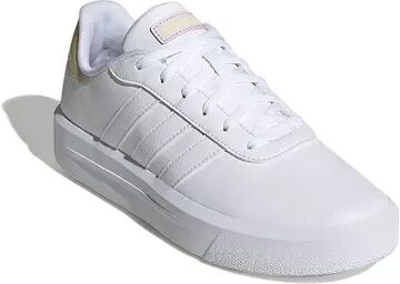 adidas Court Platform Women's Lifestyle Skateboarding Shoes, Size: 6, White