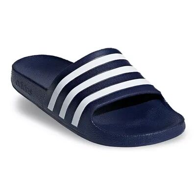 adidas Adilette Aqua Women's Slide Sandals, Size: M10W11, Blue