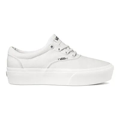 Vans Doheny Women's Platform Skate Shoes, Size: 7, White
