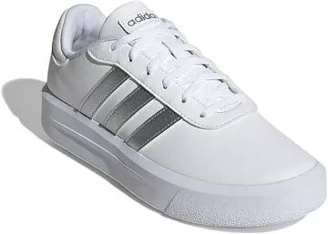 adidas Court Platform Women's Lifestyle Skateboarding Shoes, Size: 9.5, White