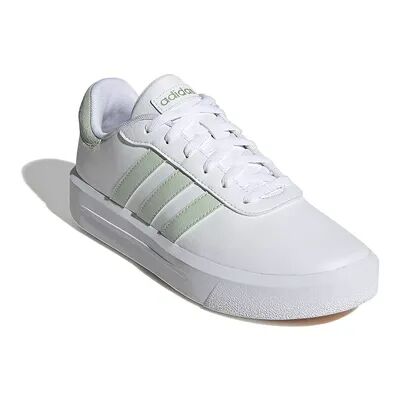 adidas Court Platform Women's Lifestyle Skateboarding Shoes, Size: 7, White