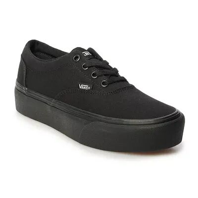 Vans Doheny Women's Platform Skate Shoes, Size: 11, Black