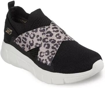 Skechers Women's BOBS by Skechers B Flex Kitty Kickstart Slip-On Shoes, Size: 8.5 Wide, Grey