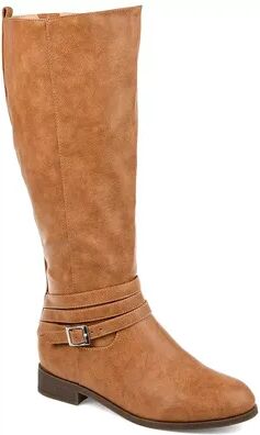 Journee Collection Ivie Women's Knee High Boots, Size: 7 Medium XWc, Brown