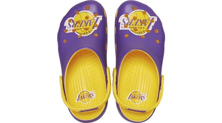 Crocs NBA™ Los Angeles Lakers Classic Clog - Size: W8/M6 - Unisex