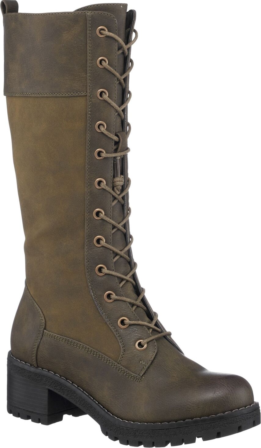 Gc Shoes Women's Rook Combat Boots - Khaki