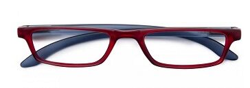 Mast Industria Italiana Srl Twins Silver Trendy Occhiale Premontato Rosso/blu +1,5