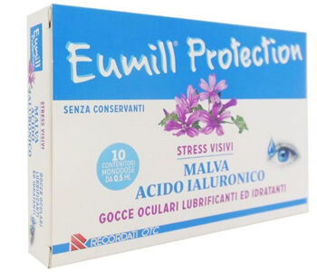 RECORDATI SPA Eumill Protection Gocce Oculari 10 Flaconcini Monodose 0,5 Ml