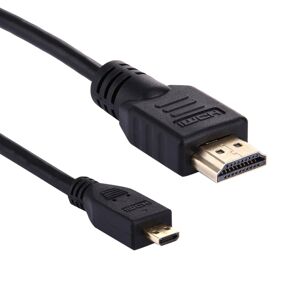 Shoppo Marte 1.5m Micro HDMI to HDMI 19 Pin Cable, 1.4 Version, Support 3D