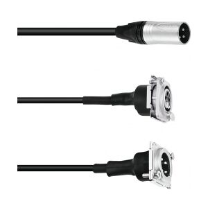 Fujitsu Siemens PSSO Patch Cable XLR(F)S/1xXLR(M),1xXLR(M)S 1m løftdenløsem patchkabel kabel