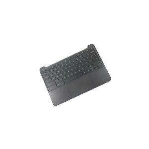 HP 917442-DH1, Kabinetbase + tastatur, Nordisk, HP, ChromeBook 11 G5