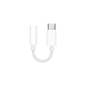 Apple USB-C to 3.5 mm Headphone Jack Adapter - USB-C til hovedtelefon jackstikadapter - 24 pin USB-C han til mini-phone stereo 3.5 mm hun