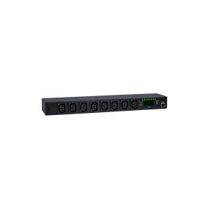 Inter-Tech Elektronik Handels Inter-Tech PDU SW-1081 - Strømfordelingsenhed (rackversion) - Ethernet 10/100 - input: IEC 60320 C14 - output-stikforbindelser: 8 (power IEC 60320 C1