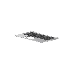 HP - Notebooks udskiftningstastatur - bagbelyst - dansk - med topdække - for EliteBook 840 G7 (Privacy)