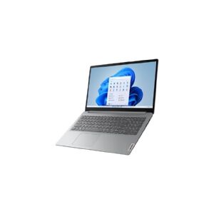 Lenovo IdeaPad 1 15AMN7 82VG - AMD Ryzen 5 - 7520U / op til 4.3 GHz - Win 11 Home - Radeon 610M - 8 GB RAM - 256 GB SSD NVMe - 15.6 TN 1920 x 1080 (Full HD) - Wi-Fi 6 - skygrå - kbd: nordisk (dansk/finsk/norsk/svensk) - med 3 måneder Lenovo Premium Care