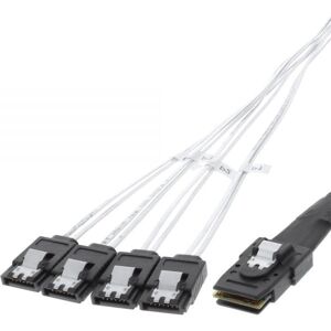 Mini Sas Sff-8087 Til 4 X Sata Ocf Kabel - 0,5m