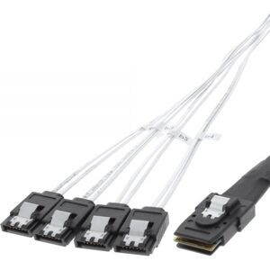 Mini Sas Sff-8087 Til 4 X Sata Ocf Kabel - 0,5m