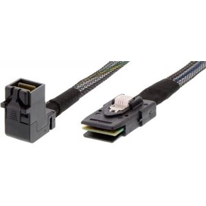 Mini Sas Hd Kabel Sff8643 Vinklet Til Sff8087 - 0,5m