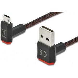 Delock Easy Usb-A 2.0 / Micro-B - Op/nedad Vinklet - 1 M