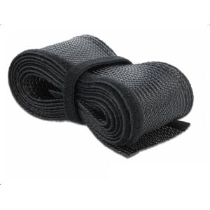 Delock Kabelsokker - Velcro - 19 Mm - 10 Meter - Sort