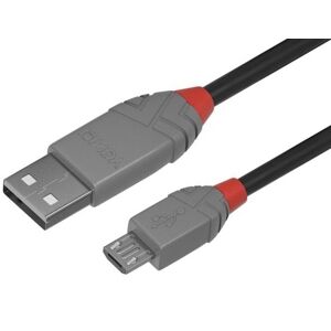 Lindy Usb 2.0 Kabel - Usb-A / Micro-B - Anthra Line - 3 M