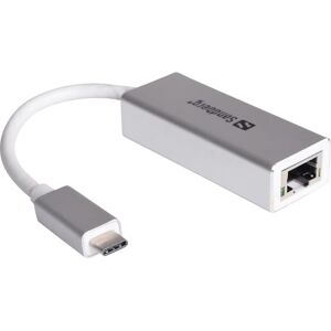 Sandberg USB-C to Network Converter, Silver