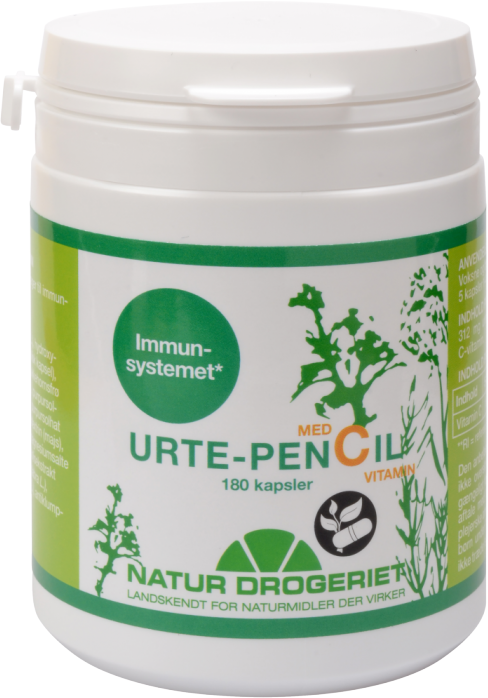 Urte-penCil C-vitamin 180 stk Vitamindr&aring;ber