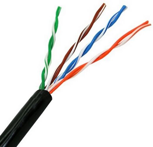 AISENS Cable de Red AISENS (RJ45 - 305 m - Negro)