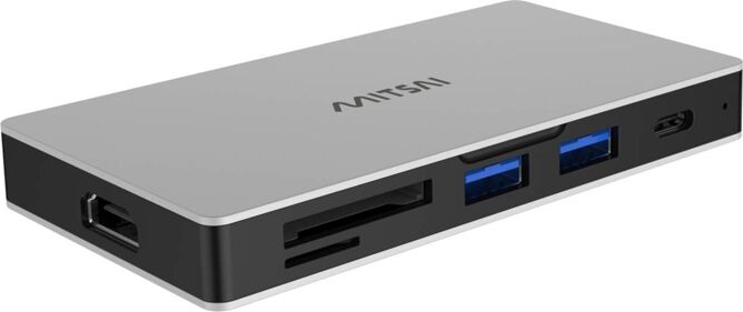 MITSAI Hub MITSAI Usb-C 6 en 1 (Usb-C - Usb - Hdmi - Sd)