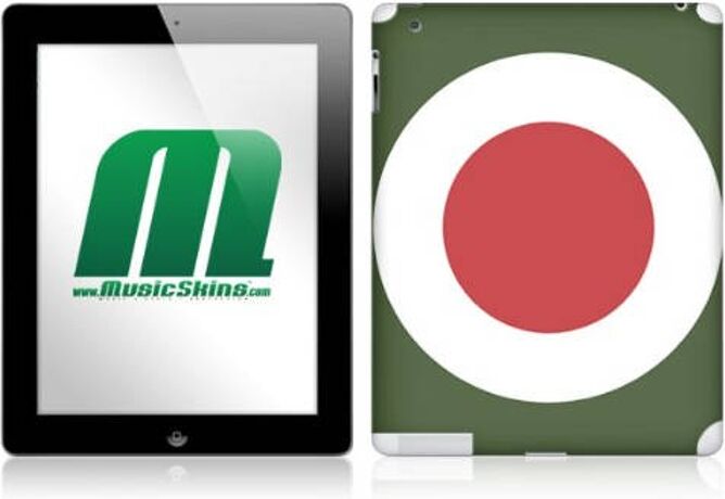 MUSICSKINS Funda iPad 2 MUSICSKINS MS-THCO10250 Verde