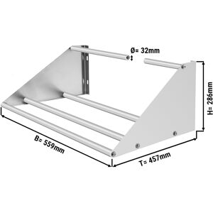 GGM GASTRO - Tablette murale pour paniers de rinçage - 560mm - 1 Tablette