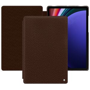 Noreve Housse cuir Samsung Galaxy Tab S9+ Ambition Châtaigne