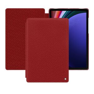 Noreve Housse cuir Samsung Galaxy Tab S9+ Ambition Tomate